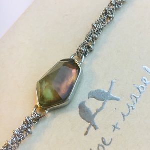 Chloe + Isabel Ocean Lace Flex Bracelet New